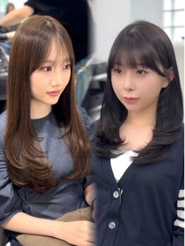 プティ(PUTY)の写真/【三ノ宮から徒歩３分】カラー幅が広く発色の良さが大好評！立体感があって、周りから褒められるカラーに♪