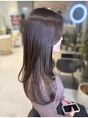 ココアブラウン×レイヤーカット