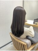 透けるラベンダーグレージュ