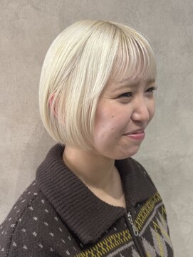 クラゲヘアー/小顔に見せるヘア/ココアベージュ/鶴ヶ峰SK121