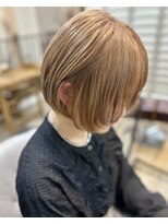 ラウラアンドロー(LAURA&RO)&nbsp;ミルクティーベージュダブルカラーインナーカラーケアブリーチ