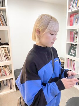 ハムレッツ 名古屋 ボブ、ショートボブ、ショートヘアー髪質改善縮毛矯正白髪染め◎