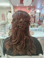 ハナココ 水戸店(hana Coco) ハーフアップ