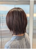 20代30代かわいい切りっぱなし外ハネボブ