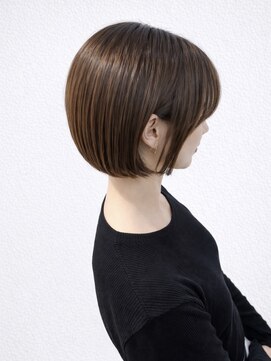 エアー 青山(AIR) ショートボブ30代40代50代前髪あり前髪なし丸みコンパクト