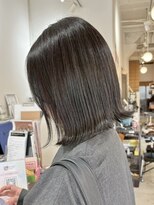 ラック 表参道(LUCK) オリーブグレージュ/ダークアッシュ/ブリーチなしボブ