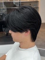 ゴート(GOATO)&nbsp;毛流れ センターパートウルフ 鹿児島メンズ