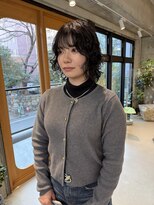 オムズポカ 栄矢場町店(OM's poka)&nbsp;ウルフパーマ/レイヤーカット/レイヤーパーマ