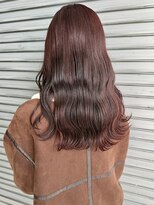 ロックス バイ マグ 松本(rocks BY MAG)&nbsp;ブリーチなし◎ワインレッドボルドーレイヤー暖色艶髪