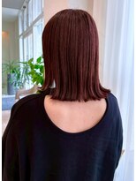 ヘアーリゾート ラウレア(Hair Resort LAULEA)&nbsp;ピンクブラウン×ミディアム