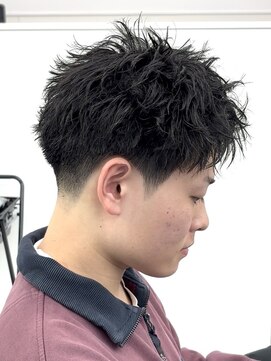 ウィル バイ ブラウン(Vir by Brown) MEN’S HAIR/サーフカール/刈り上げセンターパート/藤沢