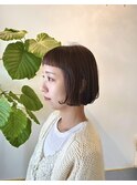 ワイドバングボブ