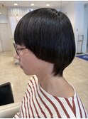 ベリーショートクラゲヘアマッシュウルフマッシュショート個性的