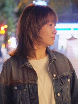 ビュートリアム 福岡(BEAUTRIUM) マッシュウルフ×立体感グラデーションカラー