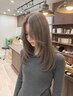 [新規限定]透明感カラー＋浸透性◎ウォータートリートメント[ブリーチなし]