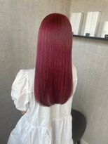 トリコ(ToricO)&nbsp;チェリーレッド　ワインレッド　ダブルカラー　ブリーチカラー