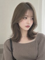 リスタバイネオリーブ 浅草(Re:sta by neolive)&nbsp;【Re:sta by neolive 浅草駅前店】ベージュ×ミディアムレイヤー
