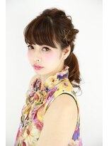 トワイスアップ(TWICE UP) ゴールドピンを使ったクルリンパ♪/レイヤーロング