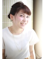 ヘアーガーデン ハニワ(Hair Garden 葉庭)&nbsp;ベタベタで暑い時期にキュートアレンジ