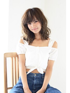 アース 南行徳店(HAIR&MAKE EARTH) ナチュラルセクシーセミディ