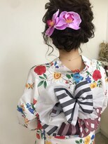 ヘアーセットサロン ピンキー(Hairset Salon Pinky) Pinky☆彡.。浴衣アレンジ