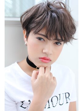 アッシュ 祐天寺店(Ash) 《Ash祐天寺》#オトナ女子#ショート#イノアカラー#白髪