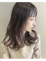 エミュー(emue) emue京都○大人かわいい外ハネ切りっぱなしくびれミディ○中島