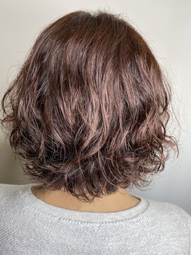イングスジャパン(ings JAPAN) ふわふわショート/マロンベージュ/くすみベージュ