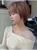 大人かわいい小顔ショートボブショートヘア30代40代50代表参道