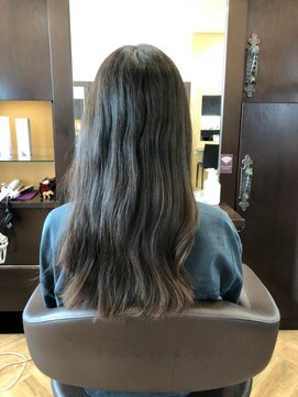 エヌポータル(N portal) 艶髪水素トリートメント　ビフォーアフター付き