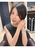 tuuli☆20代30代40代小顔ショート外ハネボブアッシュ