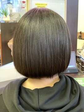 フレンズ 環状通東店(friend's) ナチュラルボブ ミニボブ ぷつっとボブ ぱっつんボブ 12