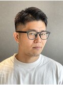 ベリーショート/アップバング/ビジネス/刈り上げ