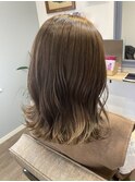 切りっぱなしボブ
