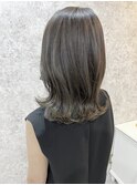 福山市美容室Caary 夏のイチオシ寒色カラー アイスグレージュ