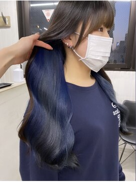 キラ 原宿(KILLA) 黒髪カタログ/グレーベージュ/レイヤーロング/アッシュカラー