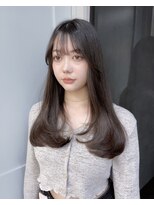 ロンドアヴァントゥス 池袋(Lond aventus)&nbsp;韓国レイヤー/韓国風/ボブ/髪質改善/黒髪/ブリーチなし〔池袋〕