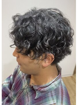 アメラボ 平針店(AmeLab) 【常田大輝風】マッシュ　スパイラルパーマ　無造作パーマ　平針