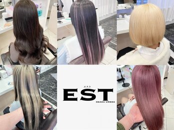 エスト 大阪梅田(EST)の写真/【大阪/美容室/ヘアサロン】シールエクステ+カット+カラー60枚¥14900/80枚¥19900大人気◎