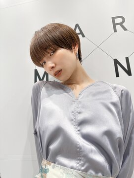 ハルキミナト ジャパン ヨコハマ(HARUKI MINATO japan YOKOHAMA) 大人可愛いマッシュショート/20代30代40代50代
