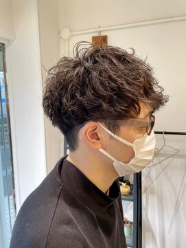 コティ(koti) マッシュパーマ[長後/藤沢/ショート/髪質改善/縮毛矯正]大川