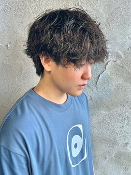 ニアウ 伊勢崎連取店(Niau) 波巻きスパイラルパーマツイストスパイラルパーマシャドウパーマ