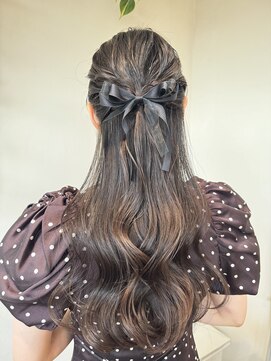 ゼスト 中野店(ZEST) 【ZEST中野/KOTOMI】ハーフアップアレンジ