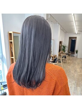 セイドット リー(Say. Ree) Say.ree グレーベージュ ロング 学割U24 ブリーチ 表参道 原宿