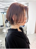 大人ショート×透明感カラーN45