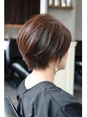 くびれショート丸みショートショートウルフレイヤーTheC表参道