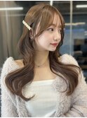 ☆バレッタアレンジが可愛いお顔まわりカット☆