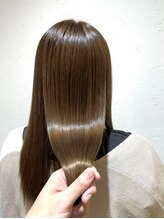 ハクバイジェービー 稲毛(hak by jb) 丸型◎髪質改善カラーで作るアッシュベージュ[稲毛駅/白髪染め]
