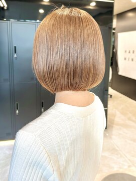 ハルキミナトジャパン センダイ(HARUKI MINATO japan SENDAI) 丸みボブ