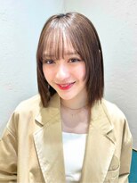 ロンド レグリーズ 立川(Lond leglise)&nbsp;メルティカラー×似合わせカット×縮毛矯正×ボブ×立川